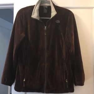 Brown Northface Jacket! So soft!